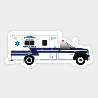 Dobbs Ferry Ambulance Sticker